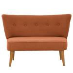 2-Sitzer Sofa Bumberry Bouclé Stoff Nola: Rost