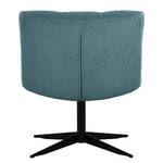 Fauteuil Mandes Tissu Bouclé Nola: bleu