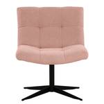 Fauteuil Mandes Tissu Bouclé Nola: Rose