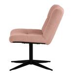 Fauteuil Mandes Tissu Bouclé Nola: Rose