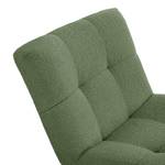 Fauteuil Mandes Tissu Bouclé Nola: Vert vieilli