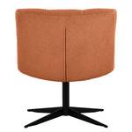 Fauteuil Mandes Bouclé Stof Nola: Roest