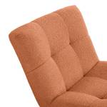 Fauteuil Mandes Tissu Bouclé Nola: Rouille