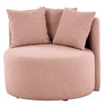 Fauteuil Lopala Bouclé Stof Nola: Roze