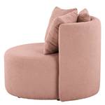 Fauteuil Lopala Bouclé Stof Nola: Roze