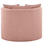 Fauteuil Lopala Bouclé Stof Nola: Roze