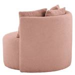 Sessel Lopala Bouclé Stoff Nola: Rosa