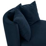 Fauteuil Lopala Geweven stof Scara: Marineblauw