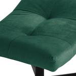 Repose-pieds capitonné Mandes Microfibre Faria: Vert foncé