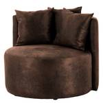 Fauteuil Lopala Microvezel Afua: Koffiebruin