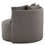 Fauteuil Lopala Bouclé Stof Nola: Donkergrijs