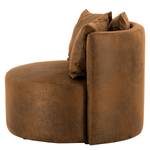 Fauteuil Lopala Microfibre Afua: Marron