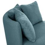 Sessel Lopala Bouclé Stoff Nola: Blau