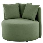 Fauteuil Lopala Tissu Bouclé Nola: Vert vieilli