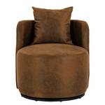 Fauteuil Pasao Microfibre Afua: Marron