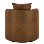 Fauteuil Pasao Microfibre Afua: Marron