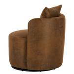 Fauteuil Pasao Microfibre Afua: Marron