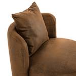 Fauteuil Pasao Microvezel Afua: Bruin