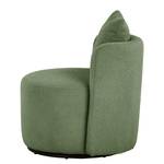 Fauteuil Pasao Bouclé Stof Nola: Antiek groen