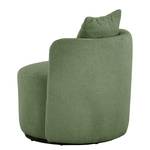 Fauteuil Pasao Tissu Bouclé Nola: Vert vieilli