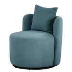 Fauteuil Pasao Bouclé Stof Nola: Blauw