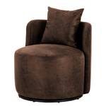 Fauteuil Pasao Microvezel Afua: Koffiebruin