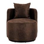 Fauteuil Pasao Microvezel Afua: Koffiebruin