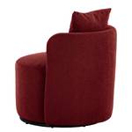 Fauteuil Pasao Geweven stof Scara: Bordeaux