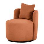 Fauteuil Pasao Bouclé Stof Nola: Roest