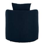 Fauteuil Pasao Geweven stof Scara: Marineblauw