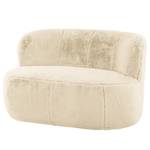 1,5-Sitzer Sofa LOVELOCK Kunstfell Bahira: Creme