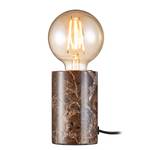 Lampe Siv II Marbre - 1 ampoule - Marron