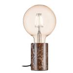 Lampe Siv II Marbre - 1 ampoule - Marron