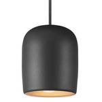 Hanglamp Notti 10 aluminium - 1 lichtbron - Zwart