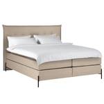 Letto boxspring Temre Tessuto Inas: cappuccino - 160 x 200cm