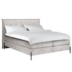 Boxspringbett Temre Microfaser Orela: Granit - 180 x 200cm