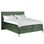 Letto boxspring Temre Microfibra Orela: verde oliva - 200 x 200cm