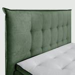 Letto boxspring Temre Microfibra Orela: verde oliva - 200 x 200cm