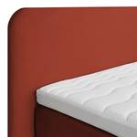 Lit boxspring Baladre Microfibre Faria: Corail - 160 x 200cm - D3 medium