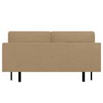 Gestoffeerd bed Manu Gerecycleerde structuurstof Gesa: Beige - 140 x 200cm