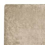 Gestoffeerd bed Ilay Chenille Aponi: Taupe - 140 x 200cm