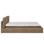 Gestoffeerd bed Ilay Microvezel Zaira: Havanna - 160 x 200cm