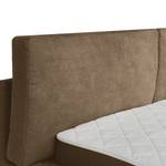 Gestoffeerd bed Ilay Microvezel Zaira: Havanna - 180 x 200cm