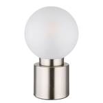 Tafellamp Marka melkglas/ijzer/nikkel 1 lichtbronnen - Zilver