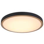 Lampada da soffitto Sammi Ferro / Ottone/ Vetro acrilico - 1 punto luce - Nero - Diametro: 42 cm