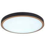 Lampada da soffitto Sammi Ferro / Ottone/ Vetro acrilico - 1 punto luce - Nero - Diametro: 42 cm