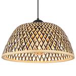 Hanglamp Colly type B ijzer/bamboe - 1 lichtbron - Diameter: 40 cm