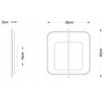 Deckenleuchte Reball Typ A Aluminium / Acrylglas - 1-flammig