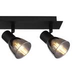 Lampada da soffitto Claude Vetro / Ferro - 4 punto luce - Nero - Numero di lampadine necessarie: 4