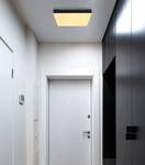 Lampada da soffitto Doro A Vetro acrilico / Ferro - 1 punto luce - Nero